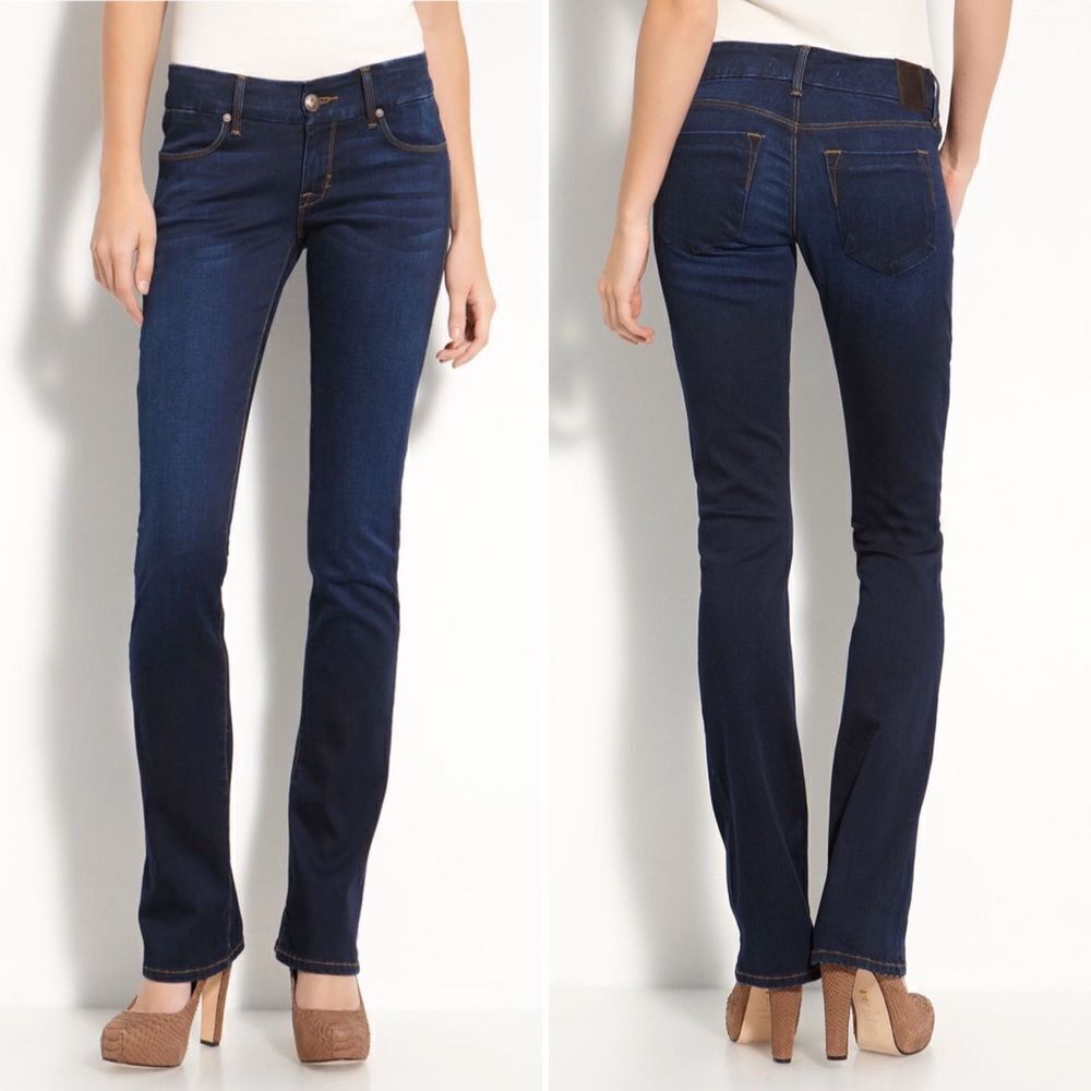 Dylan George Bella Boot Cut Dark Wash Jeans Sz 27